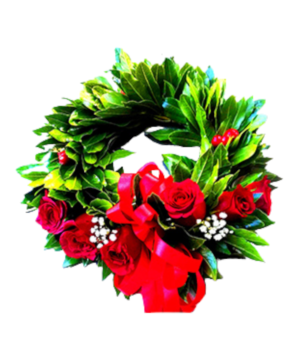 Coroncina per laurea con Rose rosse