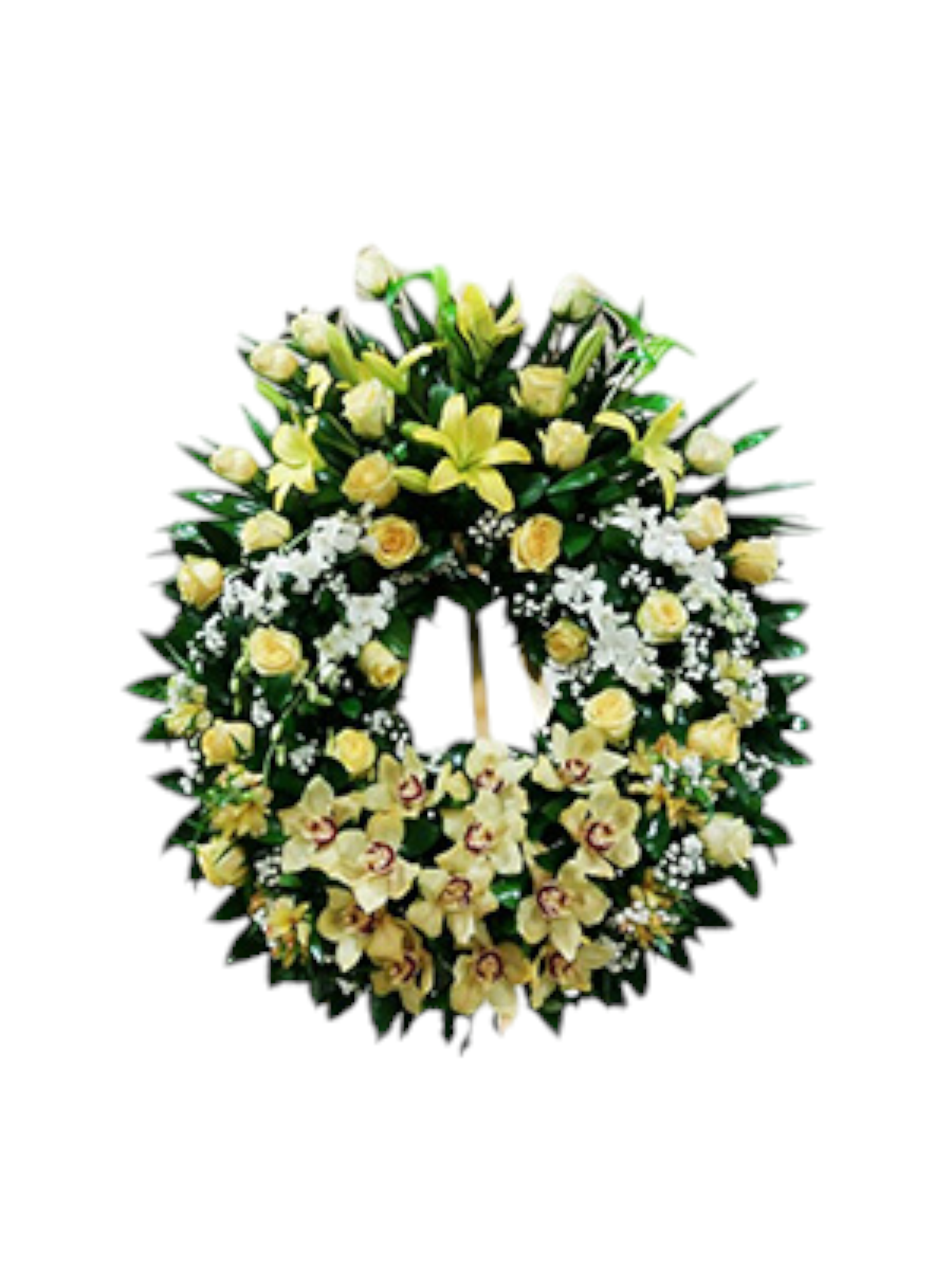 Featured image for “Corona funebre cymbidium”