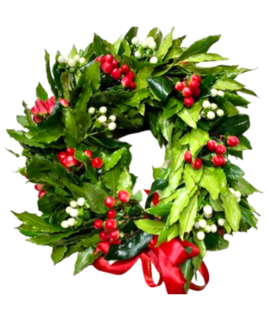 Coroncina per laurea con hypericum