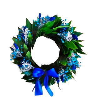 Coroncina per laurea con gypsophila multicolor