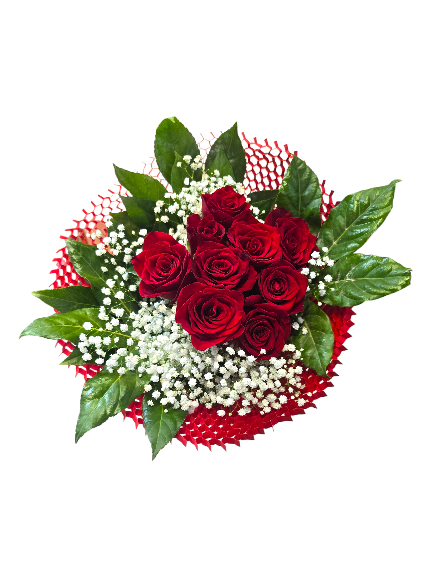 bouquet di rose rosse