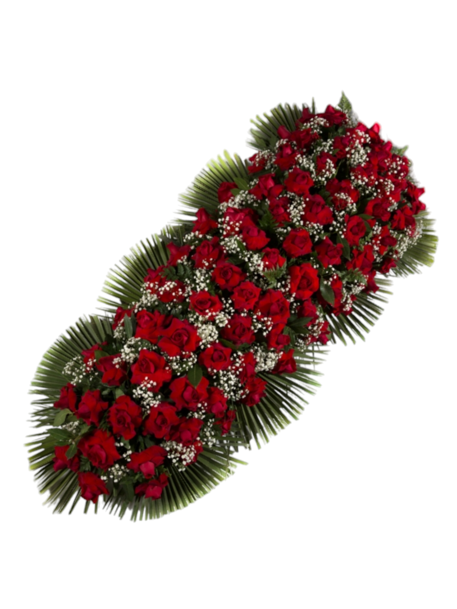 Featured image for “Copricassa funebre rose rosse”
