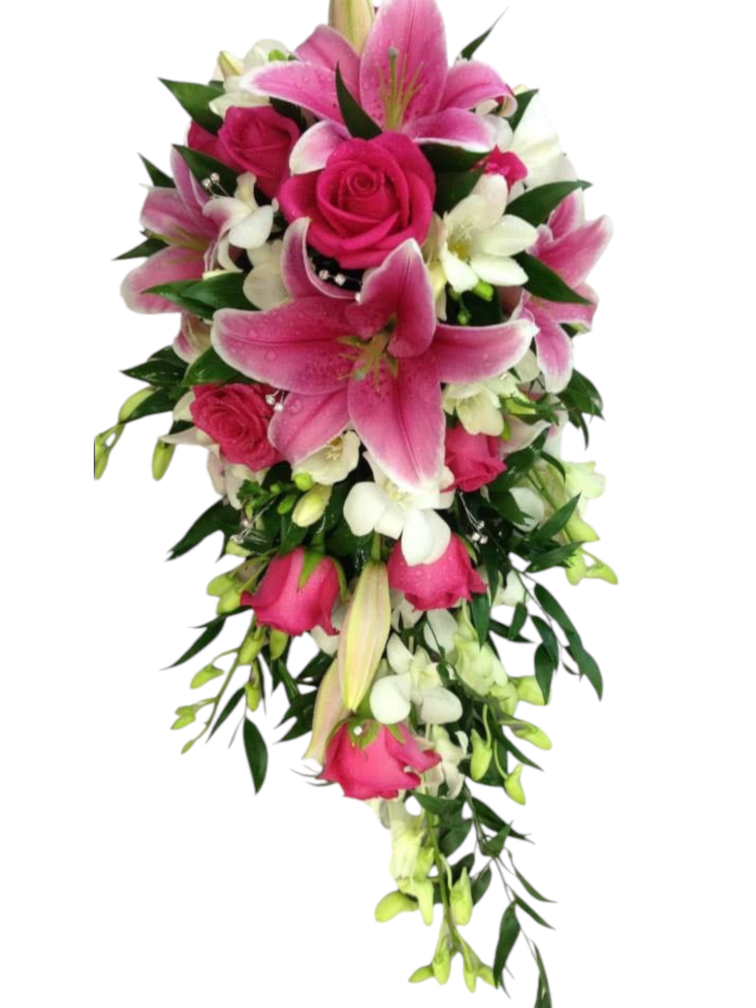 Featured image for “Bouquet da sposa lilium rosa”