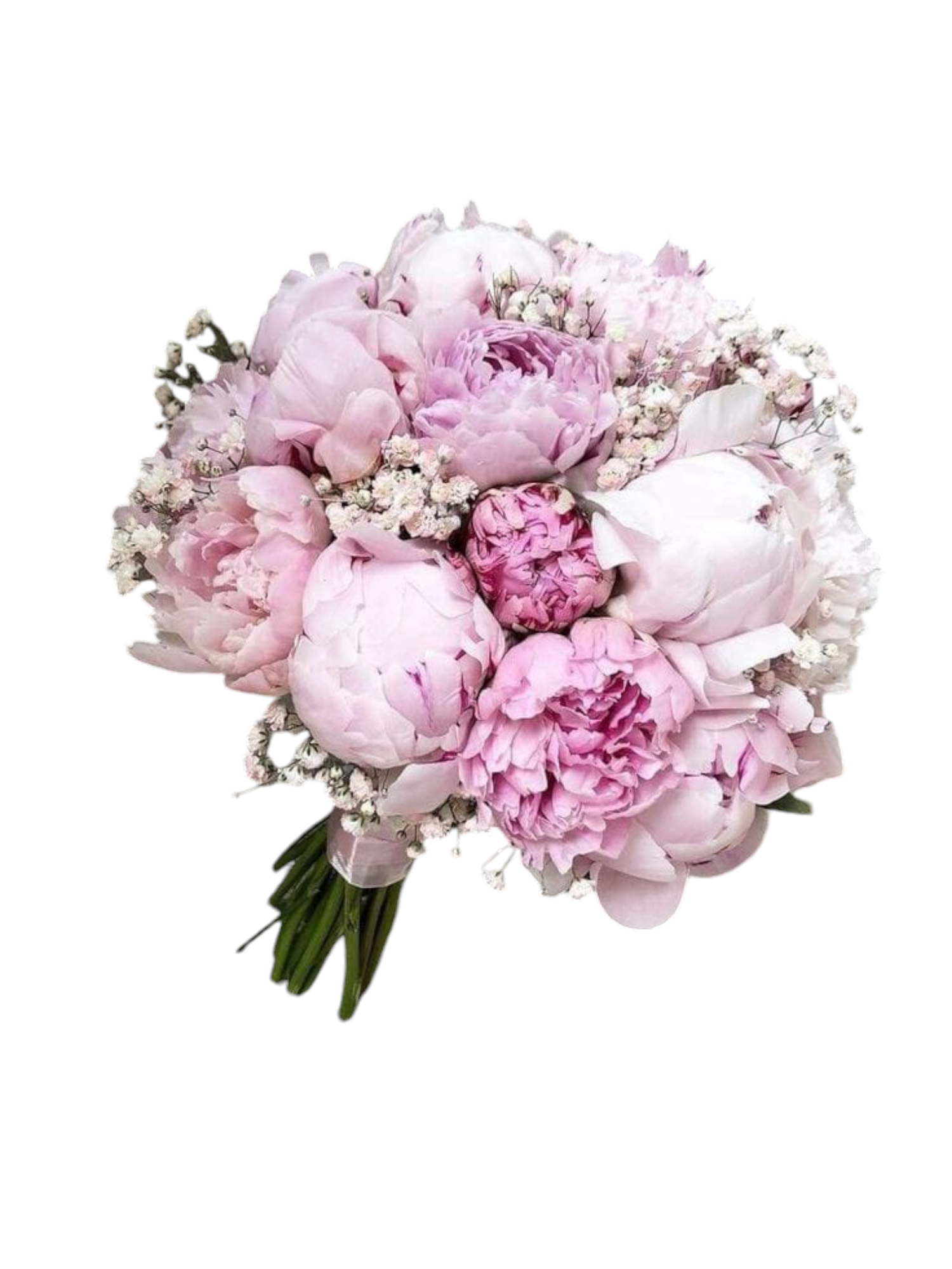 Featured image for “Bouquet da sposa peonie rosa”