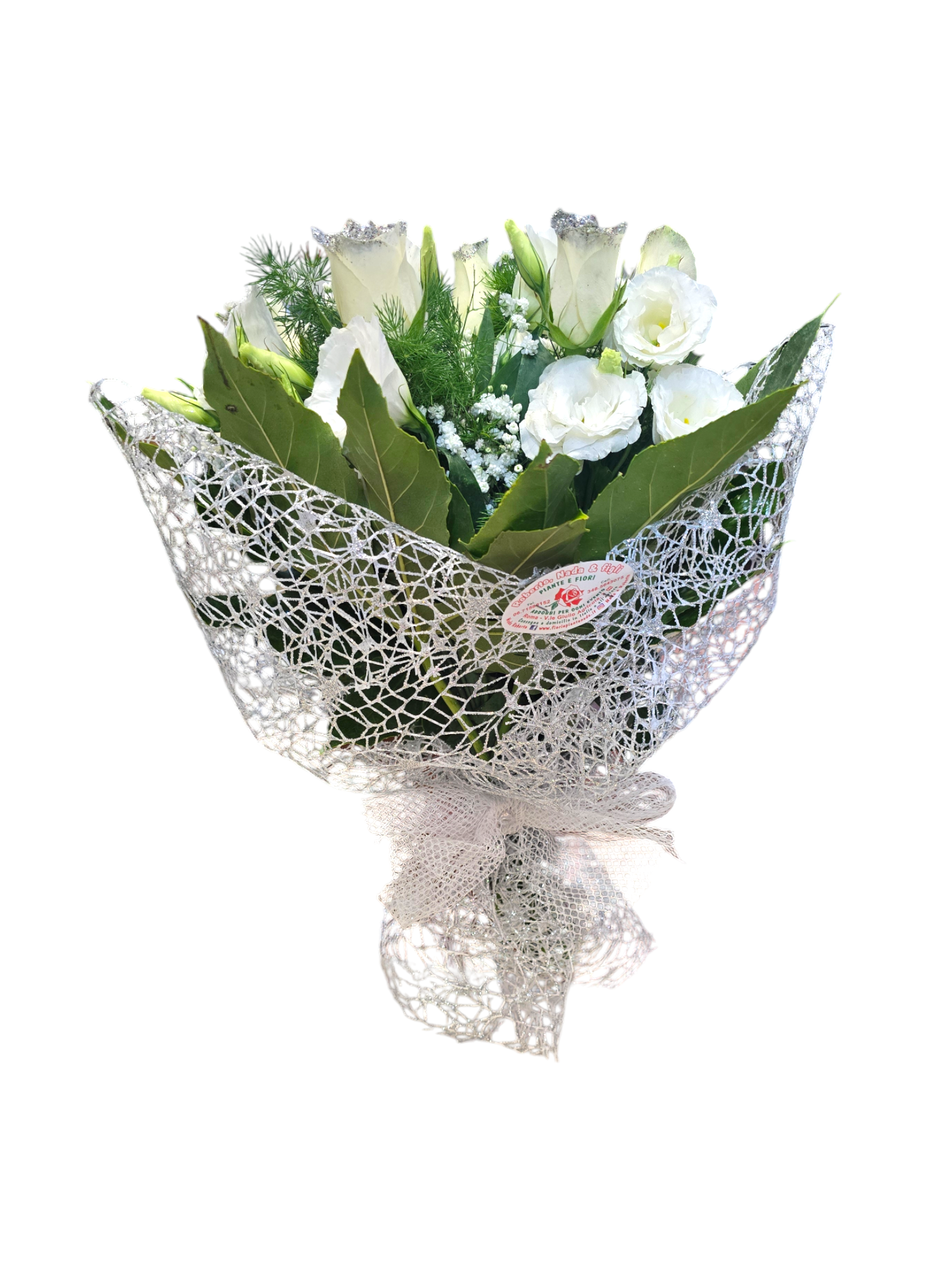 Bouquet da regalo per nozze d'argento - immagine 2