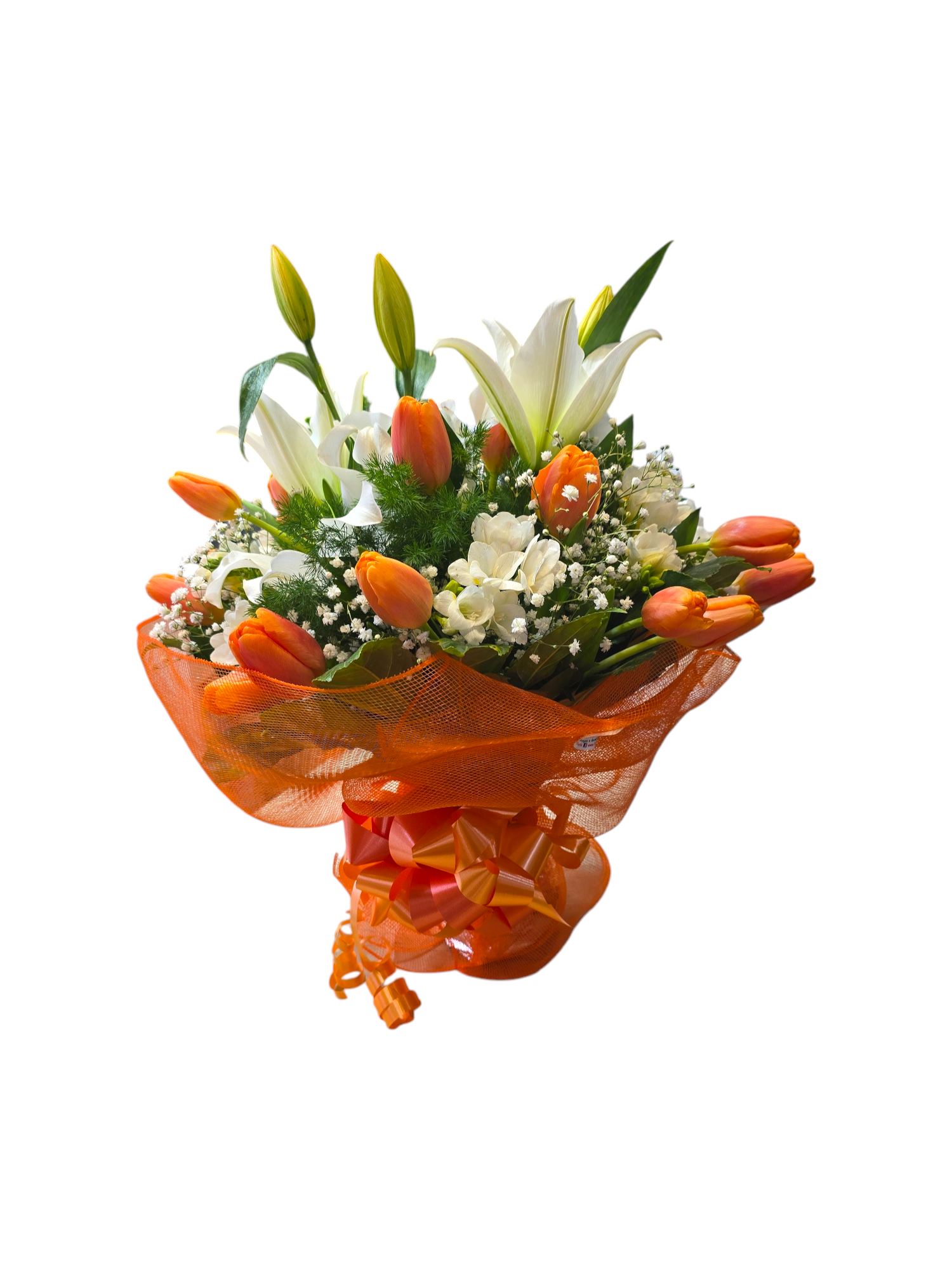 Bouquet di tulipani arancioni - immagine 2