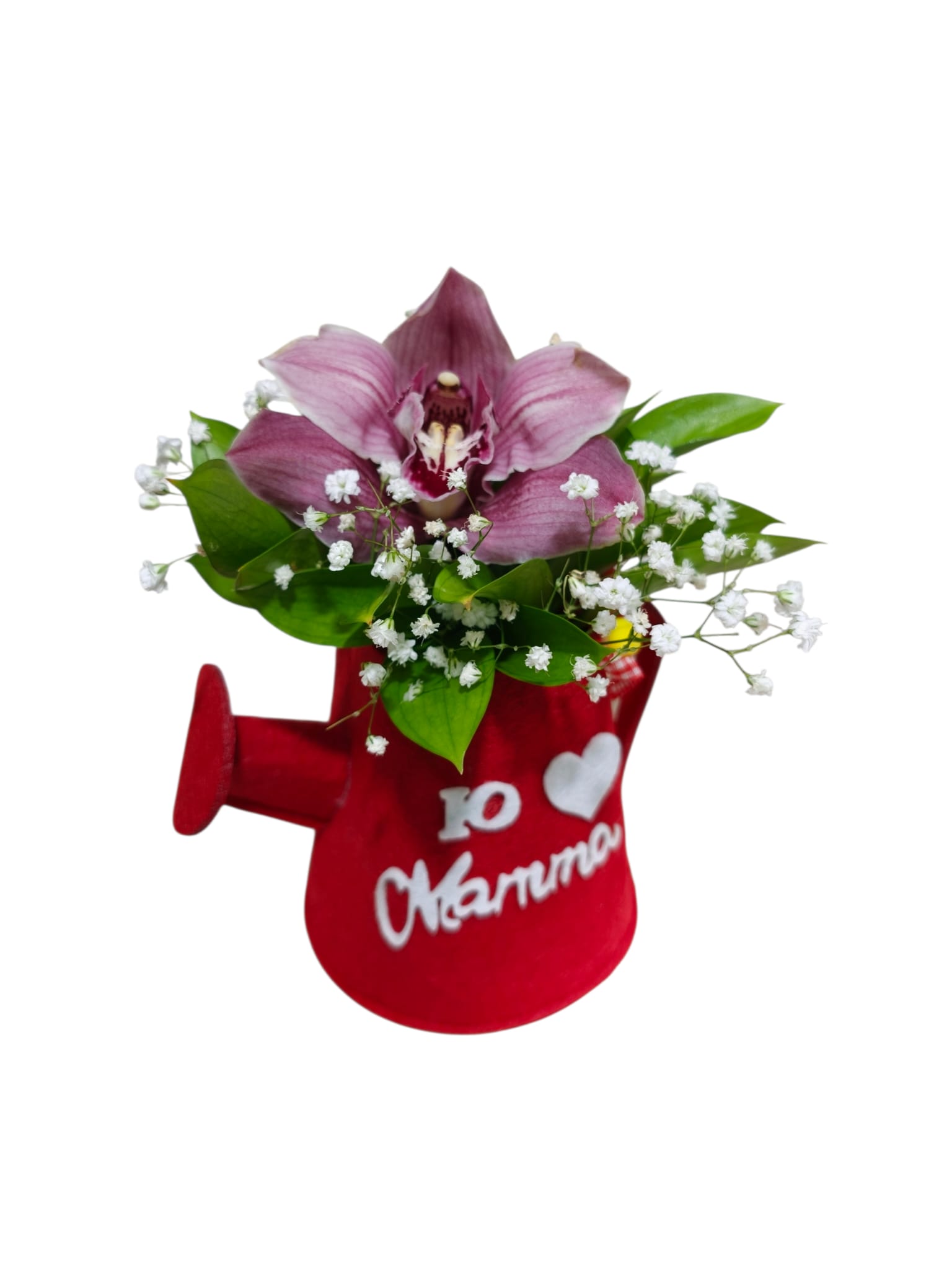 Featured image for “Annaffiatoio con fiore di orchidea”